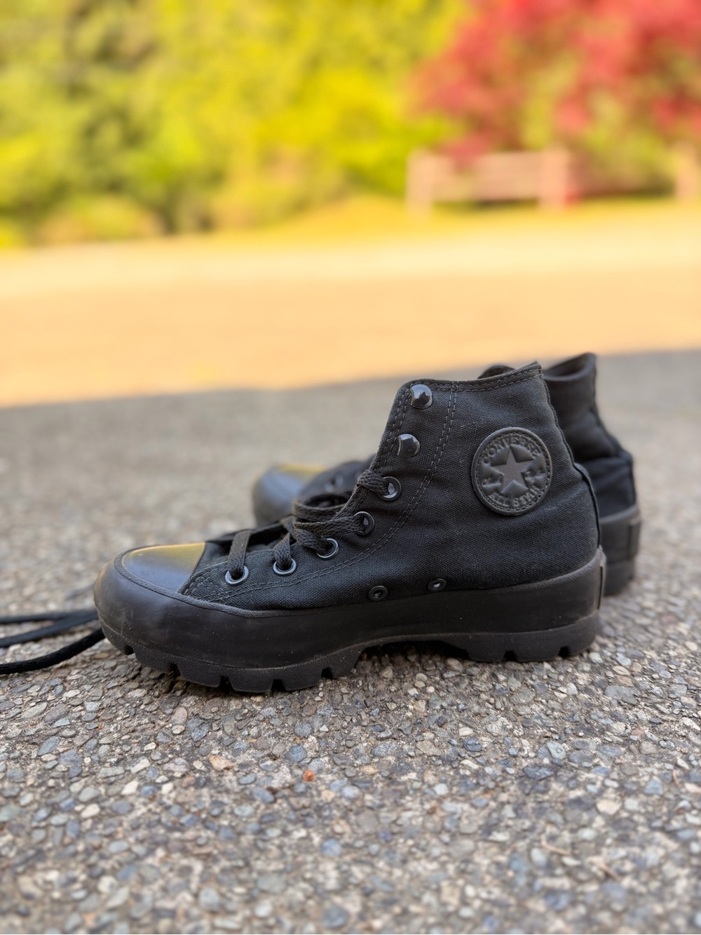 Converse All Star Lug Sole High Top - Black